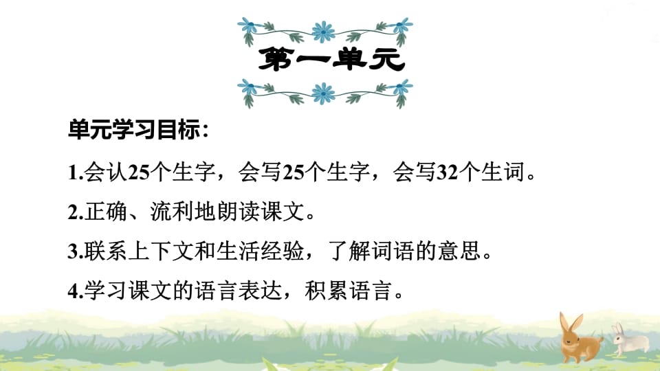 三年级语文上册第1单元复习（部编版）-墨痕题库