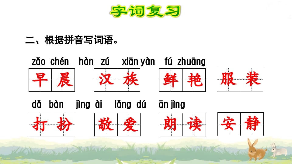 图片[3]-三年级语文上册第1单元复习（部编版）-墨痕题库