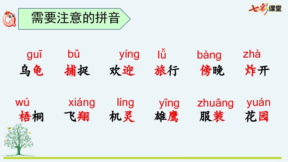 图片[3]-二年级语文上册专项11：拼音复习课件（部编）-墨痕题库