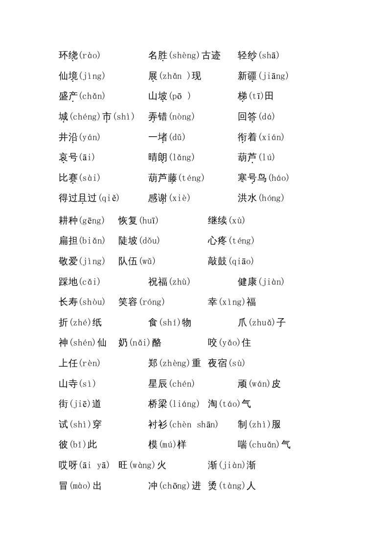 图片[2]-二年级语文上册期末专项知识梳理（部编）2-墨痕题库