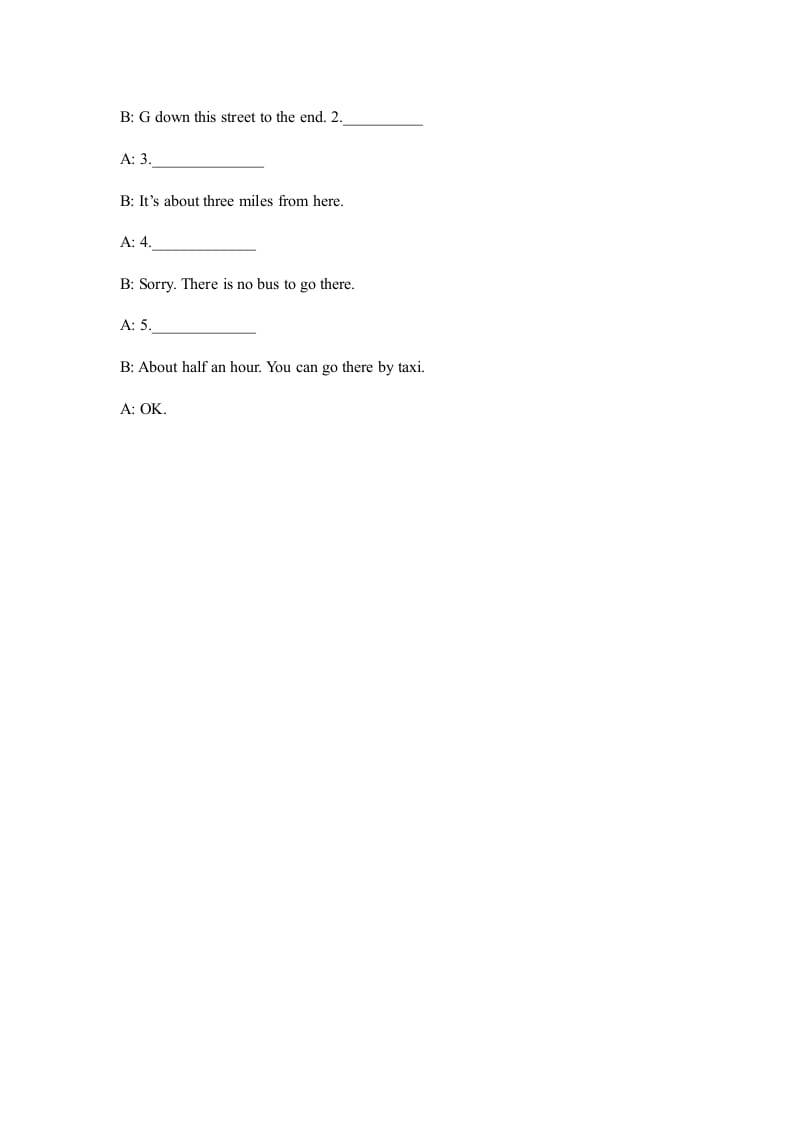 图片[3]-六年级英语上册Unit2waystogotoschoolpartB人教（PEP)（秋）（人教版PEP）-墨痕题库