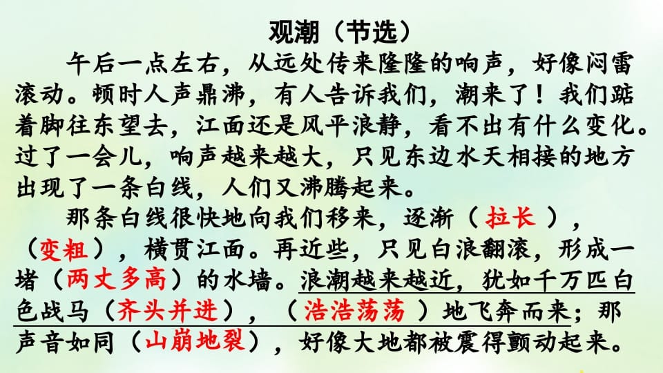 图片[3]-四年级语文上册专项7阅读指导复习课件-墨痕题库