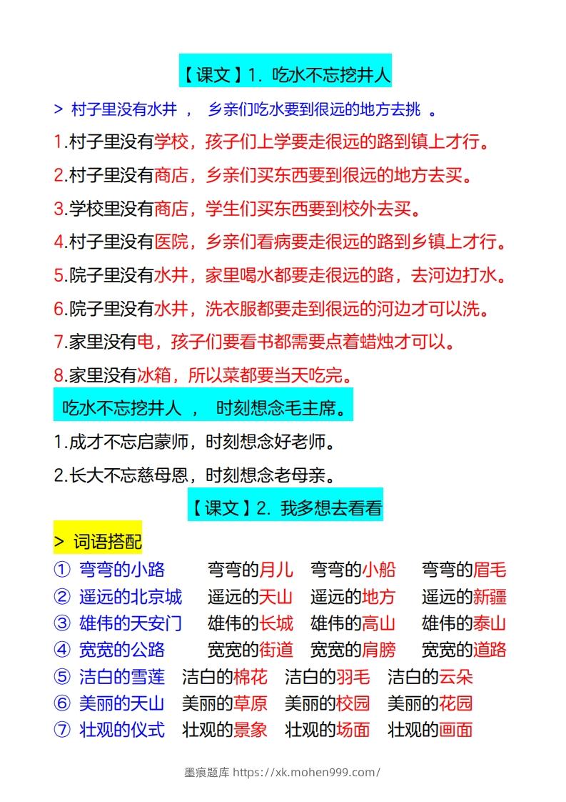图片[2]-一下语文-仿写句子-墨痕题库