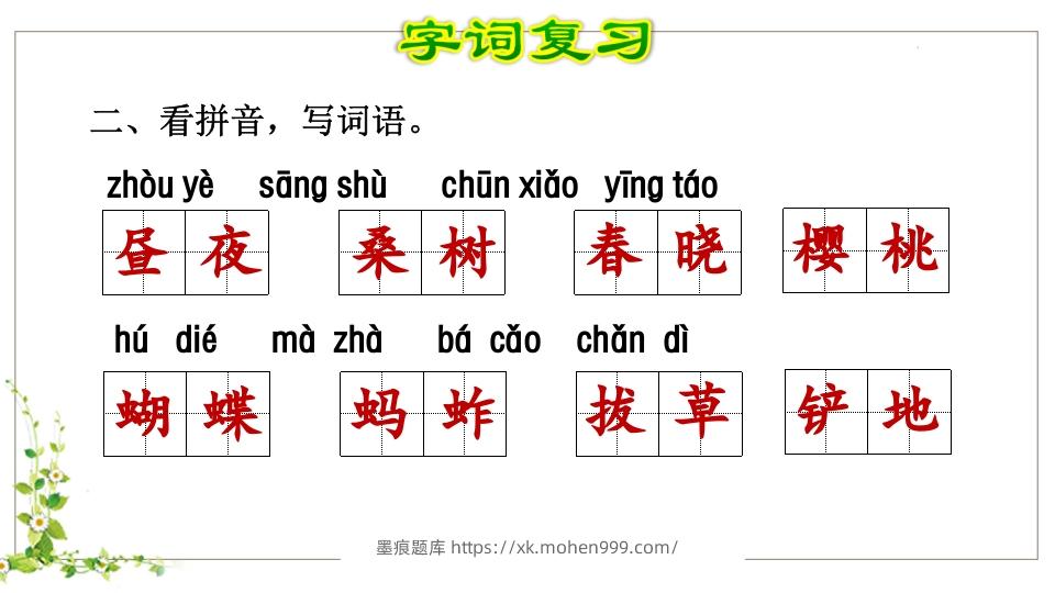 图片[3]-五年级语文下册第1单元知识点课件（部编版）-墨痕题库