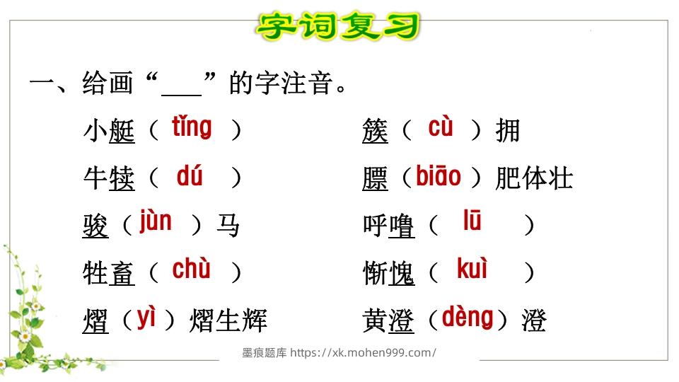 图片[2]-五年级语文下册第7单元知识点课件（部编版）-墨痕题库
